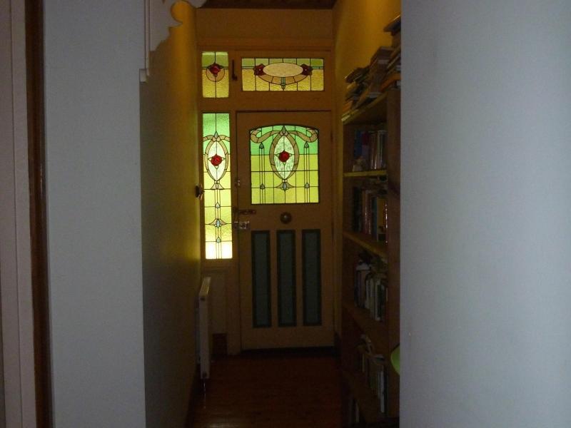 Downstairs hallway and front door
