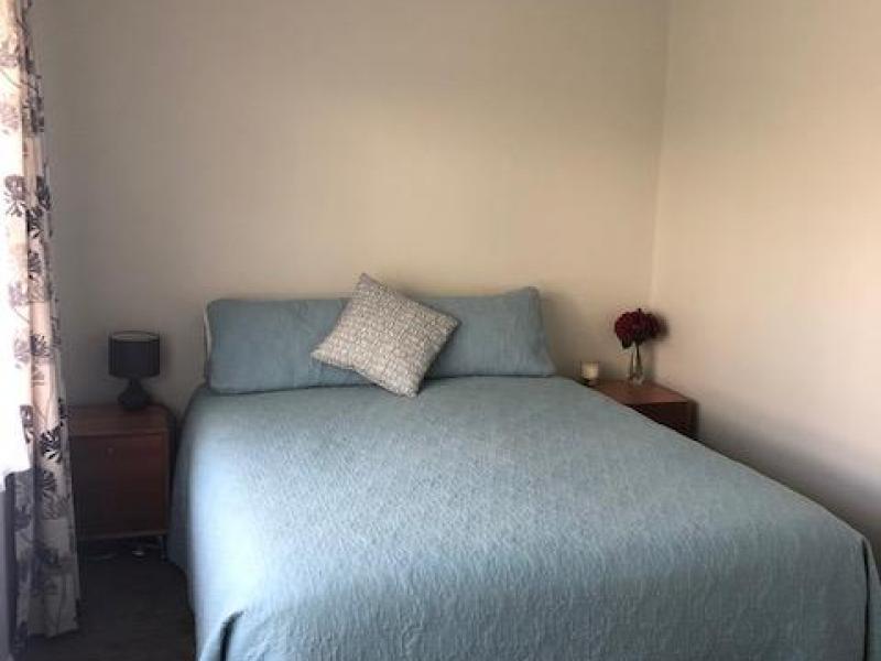 Double room with Queensized bed, all linen and furniture provided